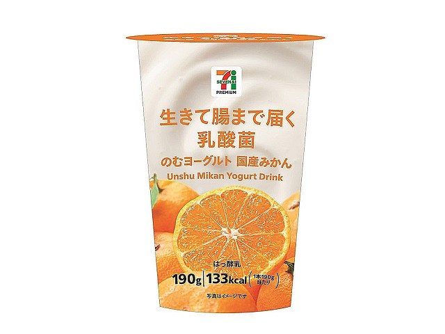 ７プレミアム　のむヨーグルト 国産みかん １９０ｇ