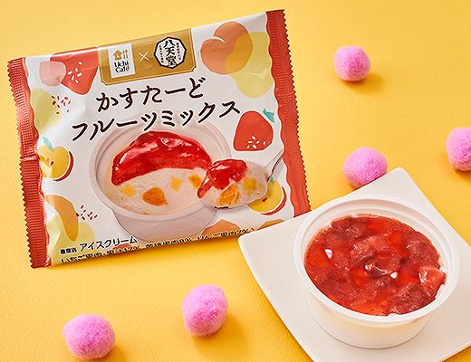 ウチカフェ×八天堂　かすたーどフルーツミックス　100ml