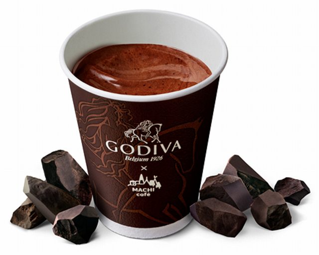 MACHI café×GODIVA ホットチョコレート MACHI café 初のコラボ