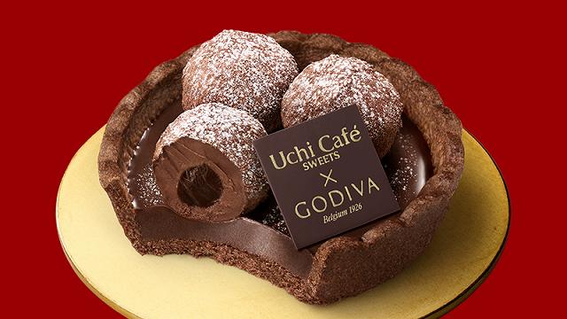 Uchi Cafe × GODIVA タルトトリュフ オ ショコラ