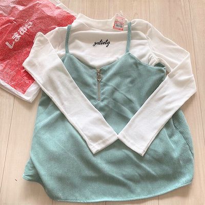 コーデュロイキャミ