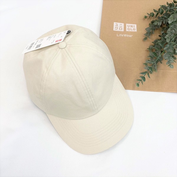 ユニクロ UNIQLO UVカット  ツイル キャップ  未使用品