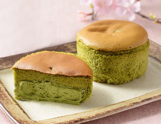 生カステラ　お抹茶