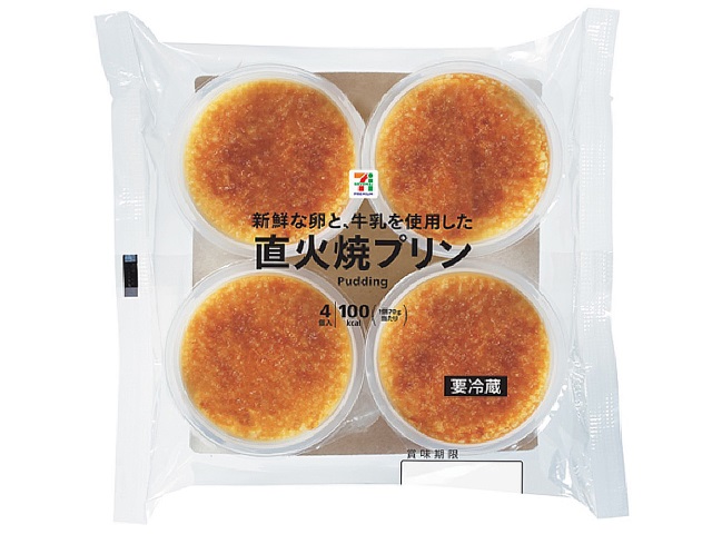 ７プレミアム 直火焼プリン ７０ｇ×４