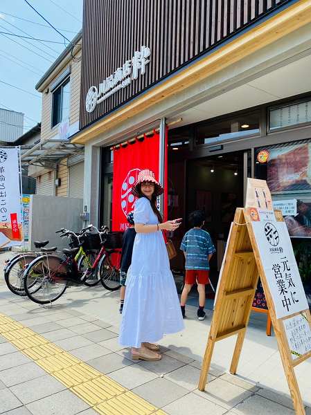 【スザンヌの妹マーガリンの子育てブログ】川尻商店粋にいってきた！