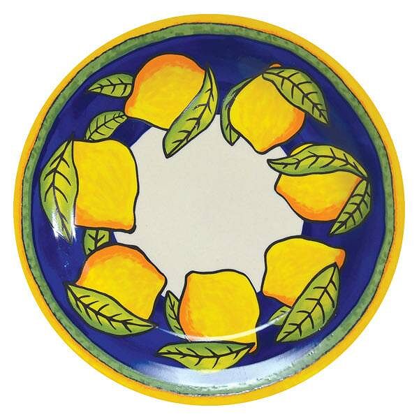 オリジナル　レモン柄陶器皿