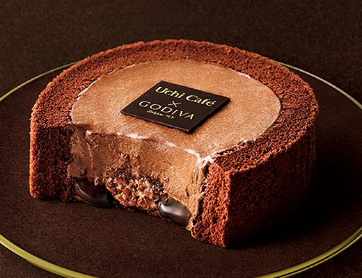 Uchi Café×GODIVA　ショコラロールケーキ