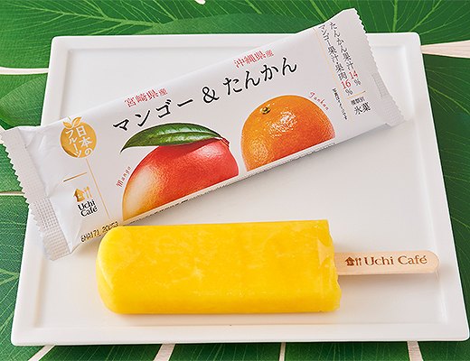 ウチカフェ　日本のフルーツ　宮崎県産マンゴー＆沖縄県産たんかん　80ml