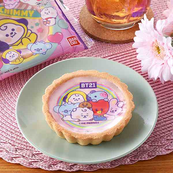 BT21いちご風味タルト