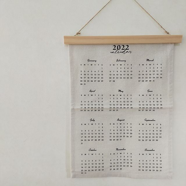 年間カレンダー