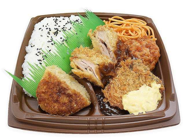 まんぷく！洋食ミックス弁当（鮭フライ入り）