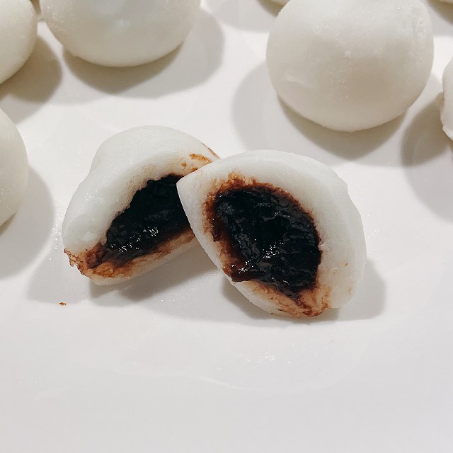 チョコ大福　実食