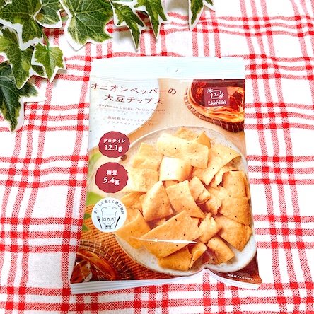 オニオンペッパーの大豆チップス30g