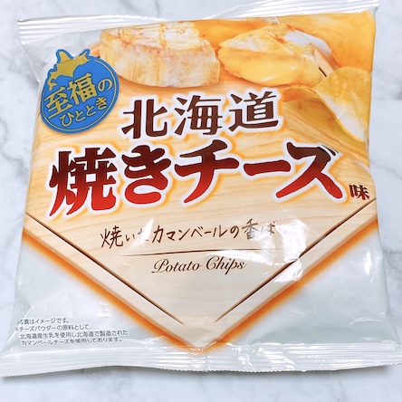 北海道焼きチーズ味ポテトチップス