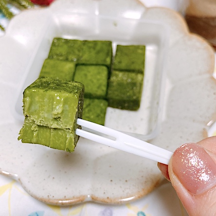 この中のチョコが本当にやわらかくて、クセになる食感なんです！