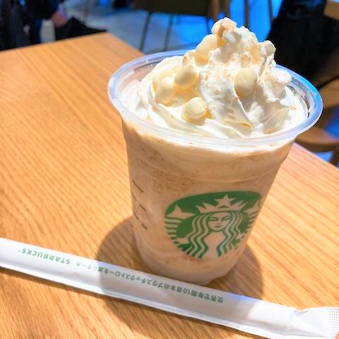 トーステッドホワイトチョコレートフラペチーノ