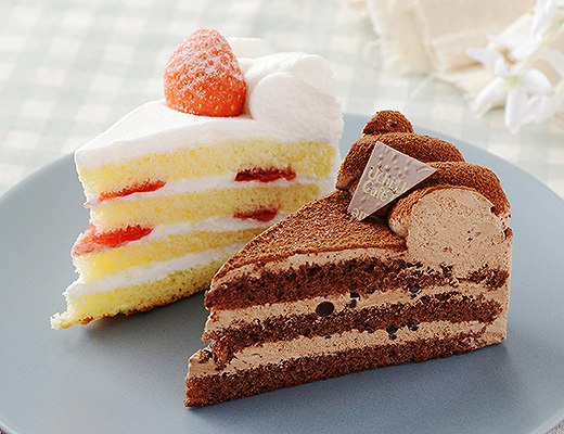 パーティーケーキ　苺＆チョコ