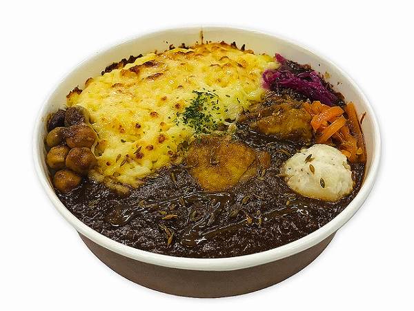 焼チーズのスパイスカレードリア