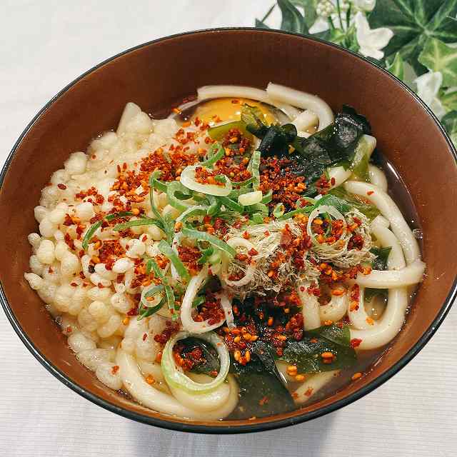 唐辛子と花椒のザクザク食べる生七味　実食