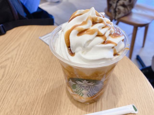 ほうじ茶 meets キャラメル クリーム フラペチーノ