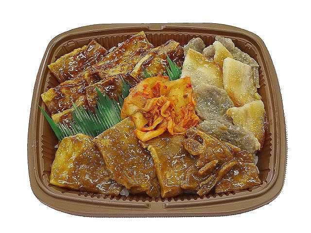 ３種の味　豚焼肉弁当（醤油・味噌・塩）