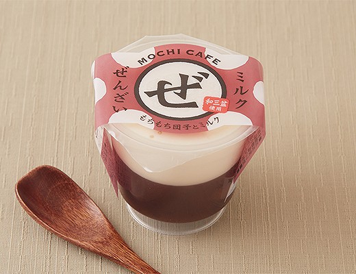 徳島産業　もちカフェミルクぜんざい　120g