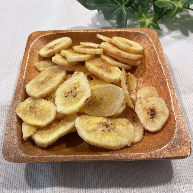 バナナチップ　実食