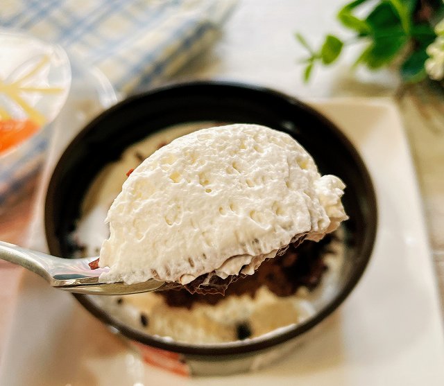 ホイップクリームは甘くない
