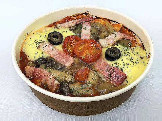 具材たっぷりとろーり　チーズのトマトグラタン