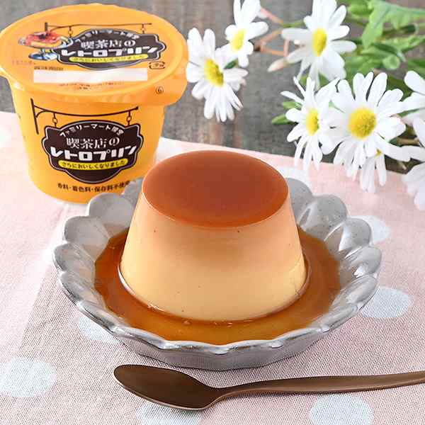 喫茶店のレトロプリン