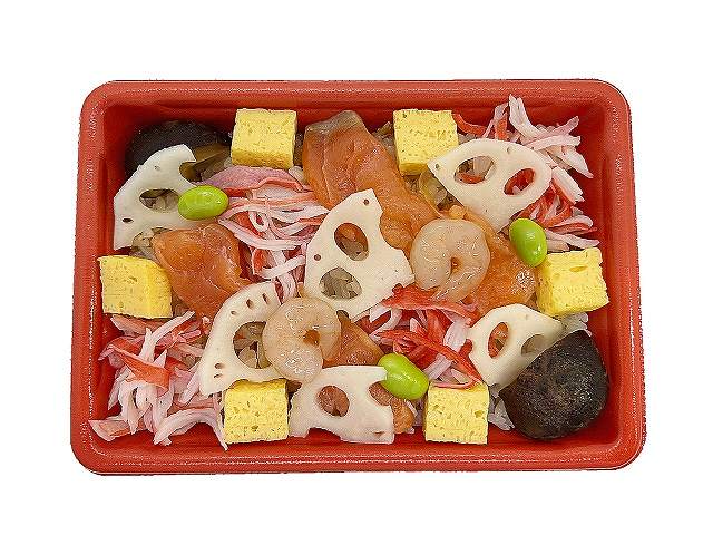 具だくさんバラちらし寿司