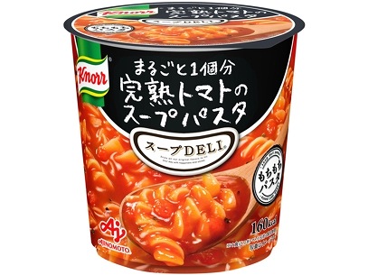 まるごと1個分　完熟トマトのスープパスタ