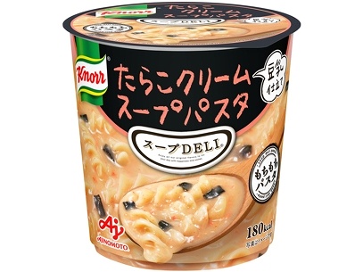 たらこクリームスープパスタ