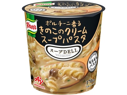 ボルチーニ香きのこのクリームパスタ