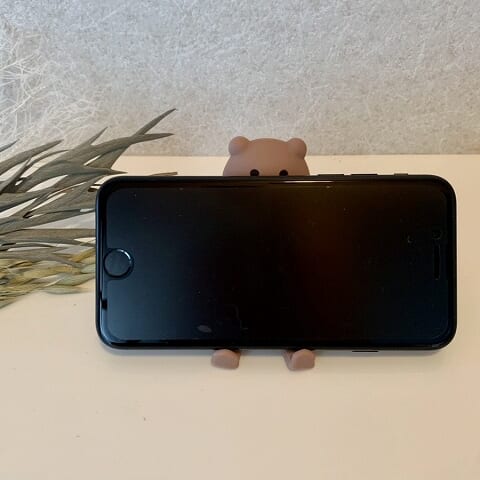 実際にスマホを置いてみました