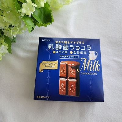 「ロッテ 乳酸菌ショコラ ミルク」