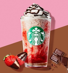 スターバックス ストロベリー フラペチーノ® チョコレート ver.