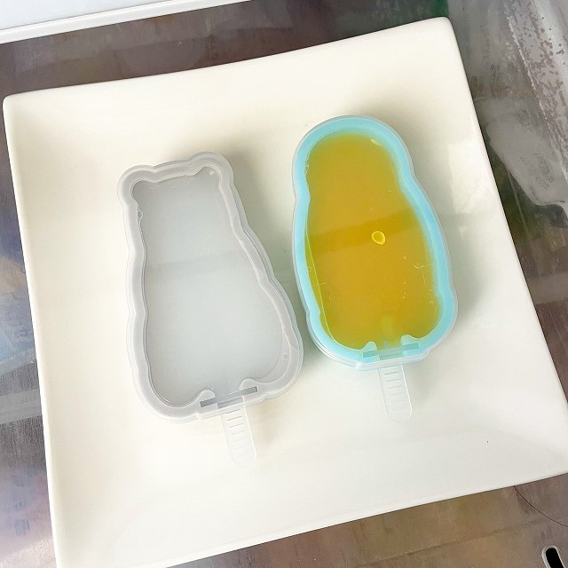 フタをして冷凍庫へ