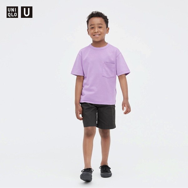 KIDS エアリズムコットンクルーネックTシャツ（半袖）