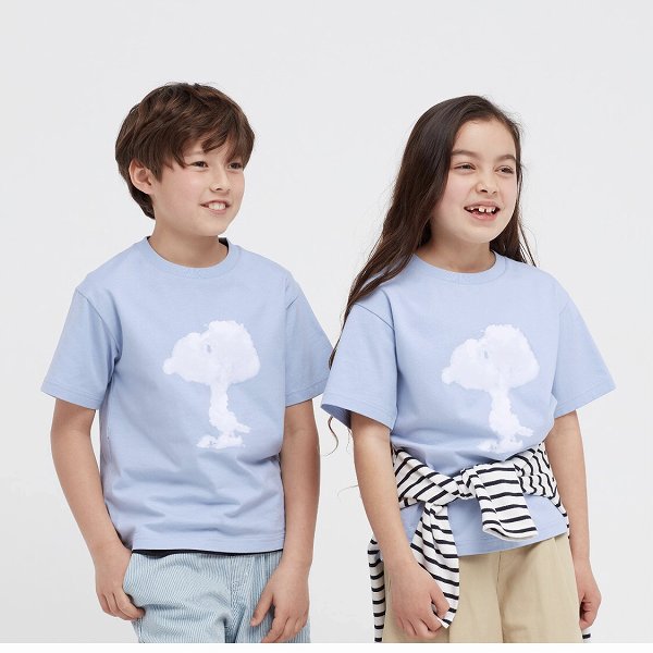 KIDS UTGP2022 × ピーナッツ UT グラフィックTシャツ（半袖）