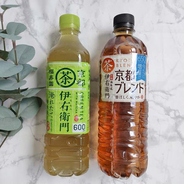 「サントリー 伊右衛門 600ml／伊右衛門京都ブレンド 600mlまたは650ml」を買うと「サントリー 伊右衛門カフェ ジャスミンティーラテ 500ml」の無料引換券もらえる！