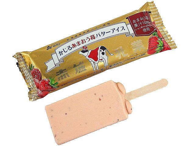 赤城　かじるあまおう苺バターアイス