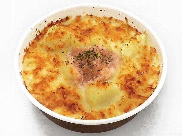北海道産チーズとたらこのポテトグラタン