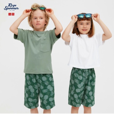 KIDS レインスプーナーイージーショートパンツ
