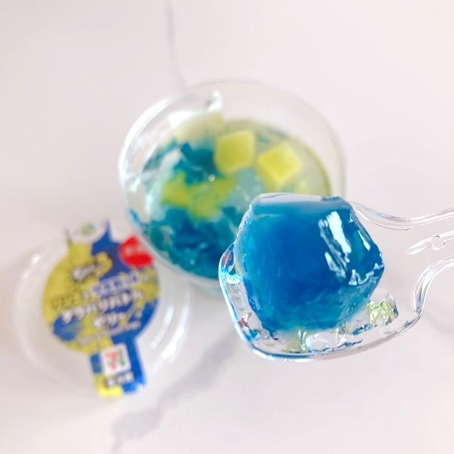 ブルーのゼリー