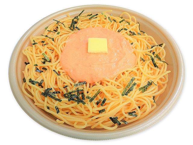 明太マヨパスタ　かねふく明太子使用