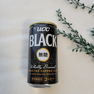 「UCC ブラック無糖 185g」