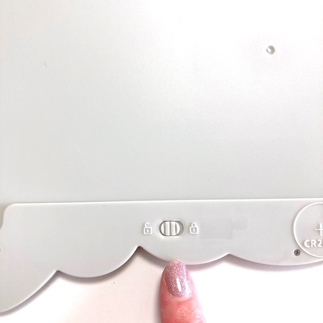消去ボタンスイッチ