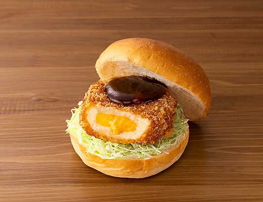 とろけるチーズコロッケバーガー