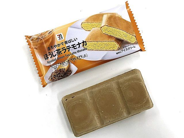 ７プレミアム　ほうじ茶ラテモナカ